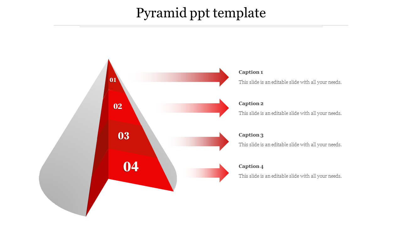 Free - Creative Pyramid PPT Template and Google Slides Themes